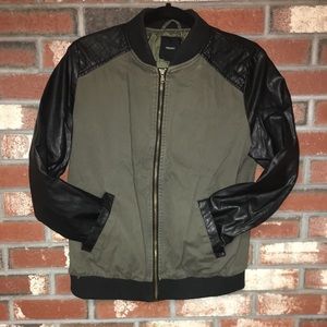 Green Bomber Jacket